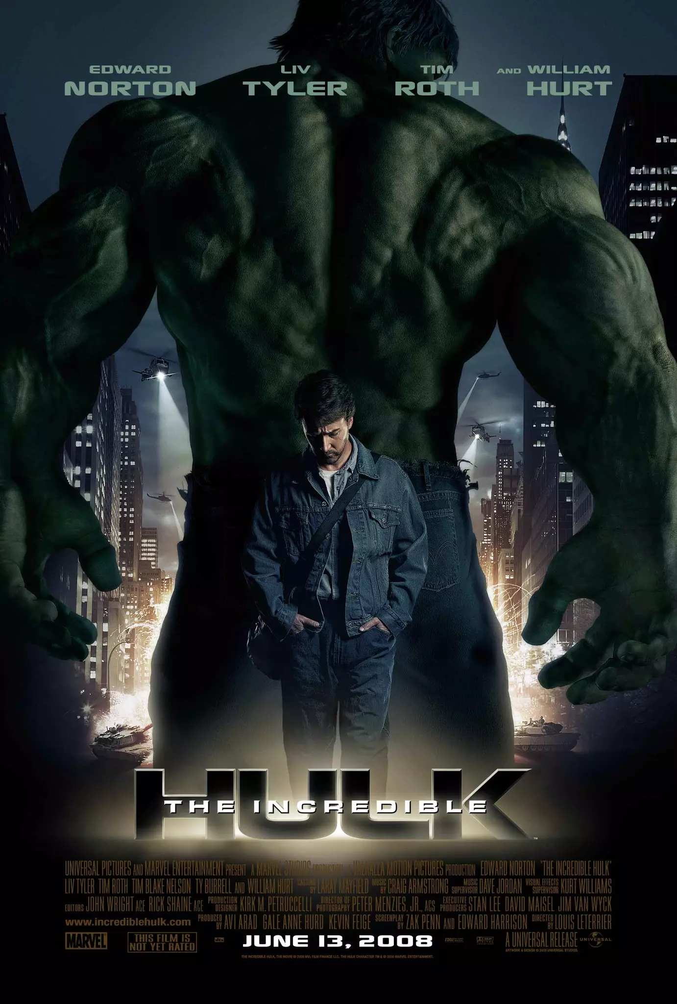 ดูหนังออนไลน์ The Incredible Hulk (2008)